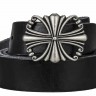 Ремень Chrom Hearts кожаный 3205
