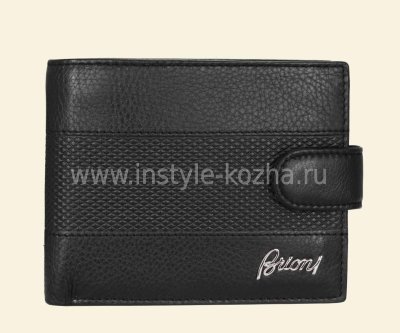 Кошелек Brioni кожаный