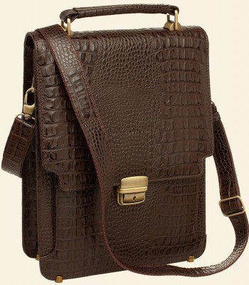 Портфель Dormer Brown Caiman