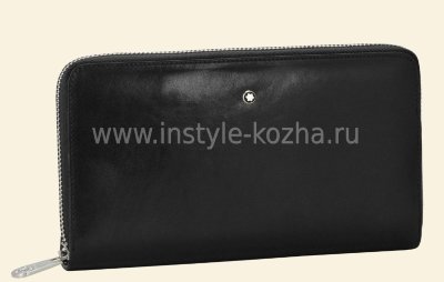 Клатч-органайзер из гладкой кожи MontBlanc