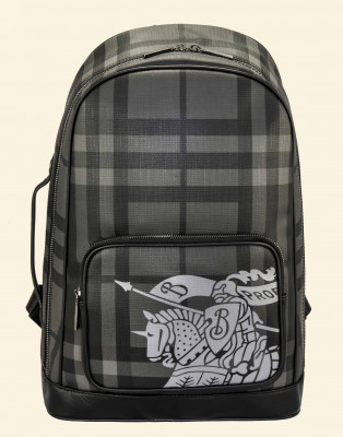  Рюкзак Burberry из натуральной кожи 3462