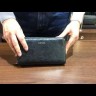 Портмоне на молнии мужской