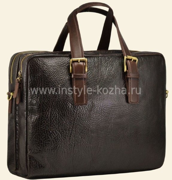 Мужской коричневый портфель Tony Bellucci арт.1760