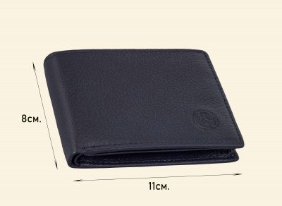  Кошелек мужской кожаный -HT- 3674