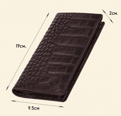  Кошелек мужской кожаный -HT- 3680