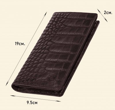  Кошелек мужской кожаный -HT- 3680