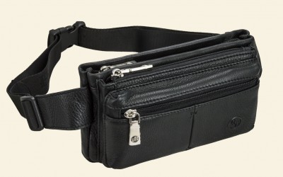 Поясная сумка из натуральной кожи -HT- 2989