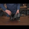Мужская сумка слинг из натуральной кожи 3198