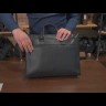 Мужской кожаный портфель