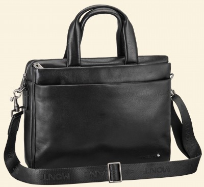 Сумка деловая из натуральной кожи Mont Blanc 3302